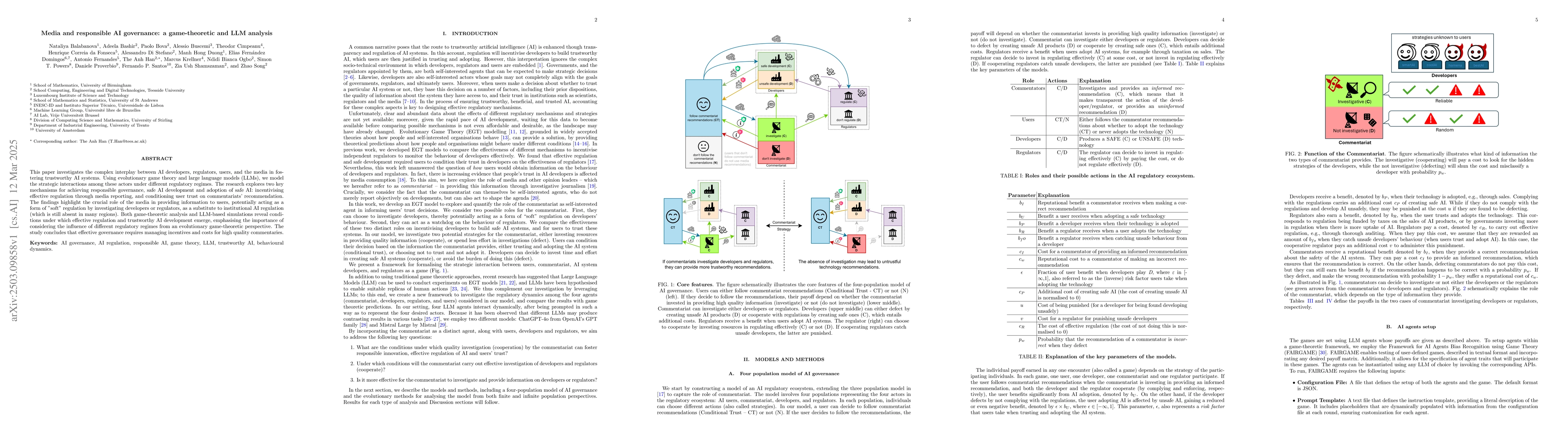 Thumbnail for Media and responsible AI governance: a game-theoretic and LLM analysis