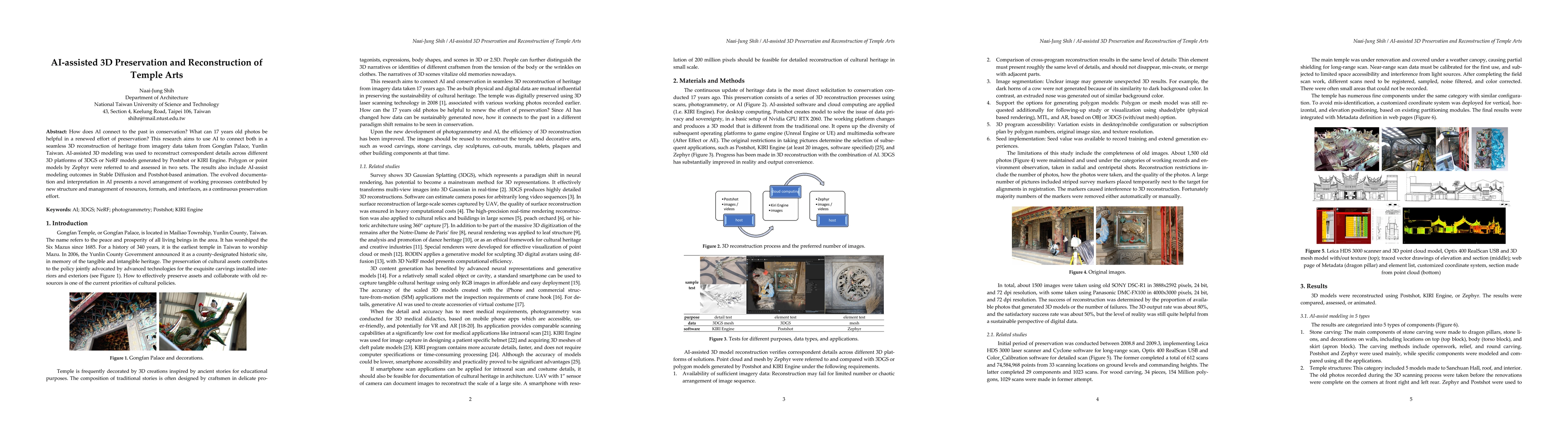Thumbnail for AI-assisted 3D Preservation and Reconstruction of Temple Arts