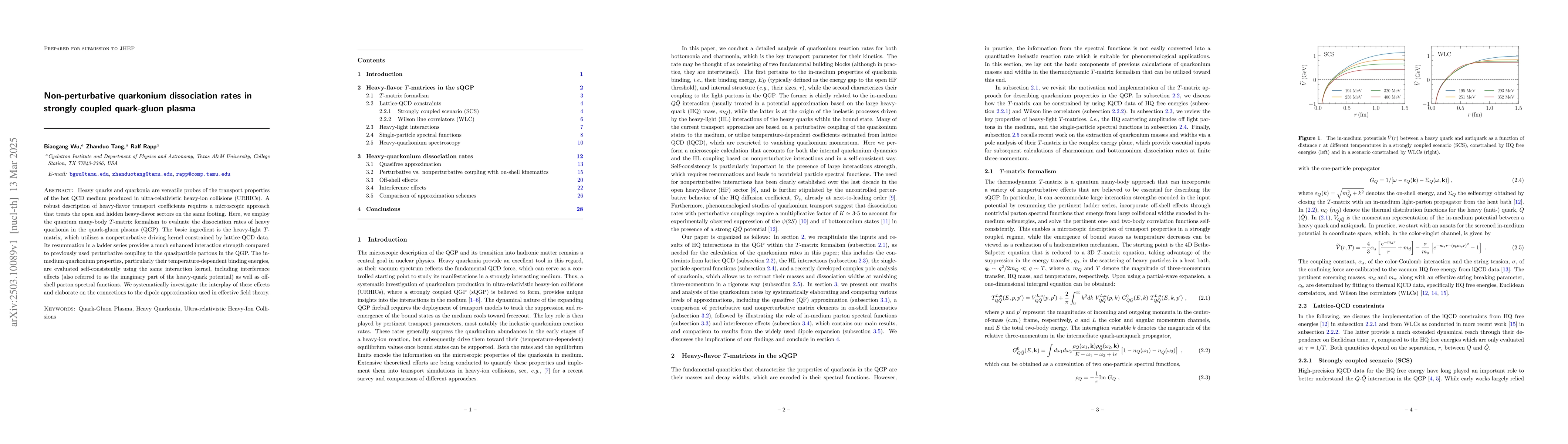 Thumbnail for Non-perturbative quarkonium dissociation rates in strongly coupled
  quark-gluon plasma