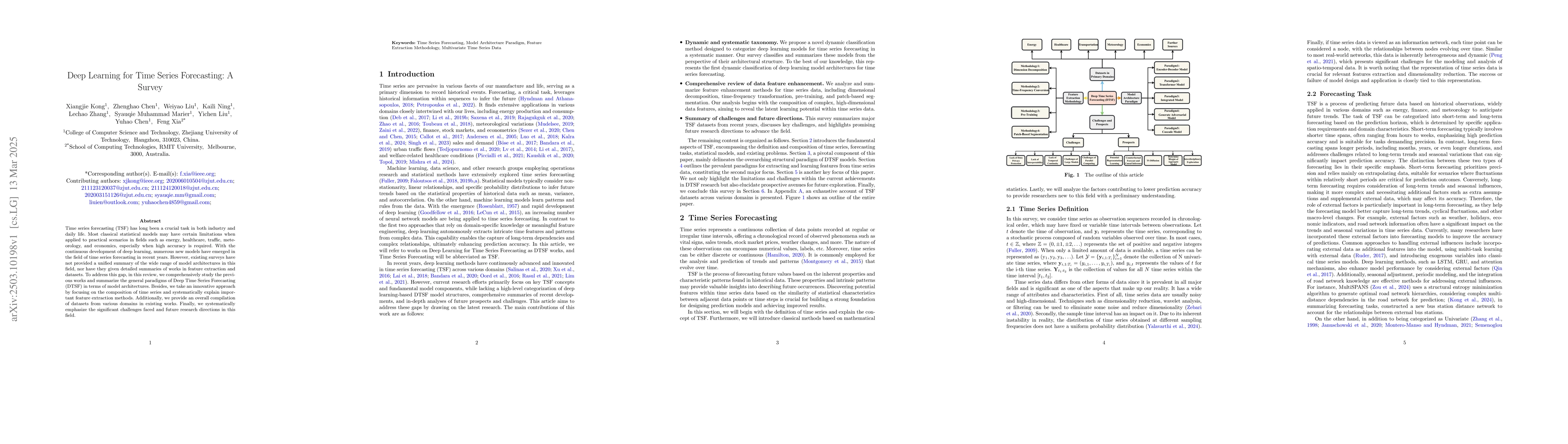 Thumbnail for Deep Learning for Time Series Forecasting: A Survey