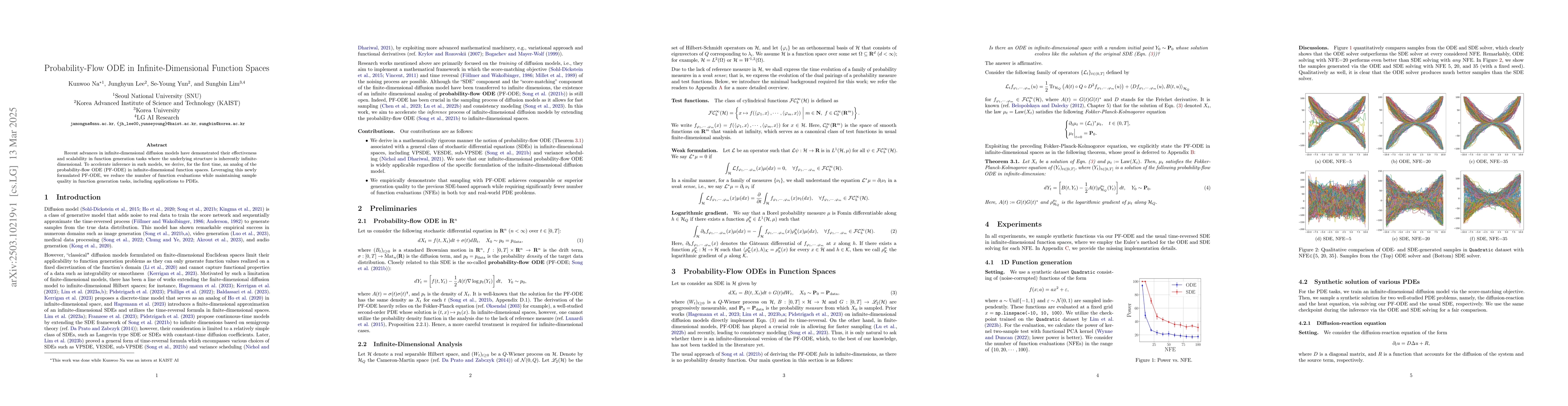 Thumbnail for Probability-Flow ODE in Infinite-Dimensional Function Spaces