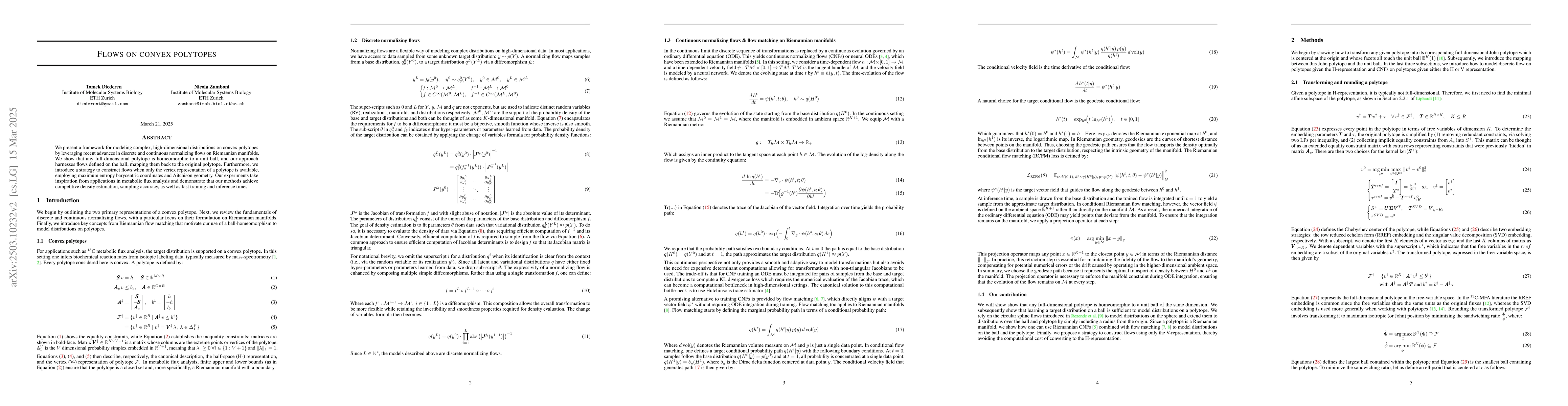 Thumbnail for Flows on convex polytopes