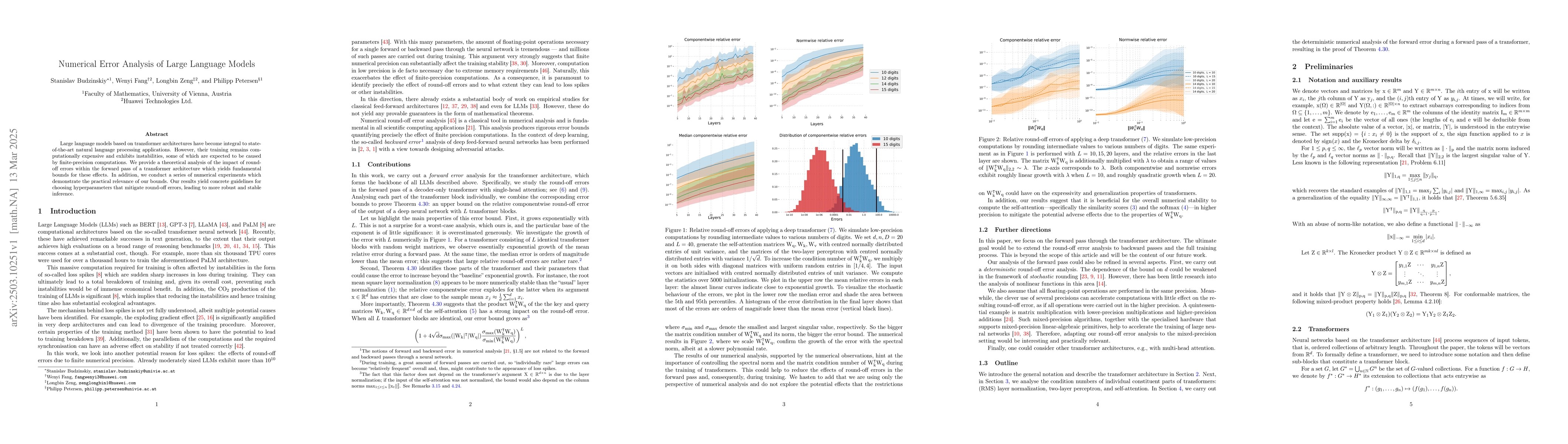 Thumbnail for Numerical Error Analysis of Large Language Models