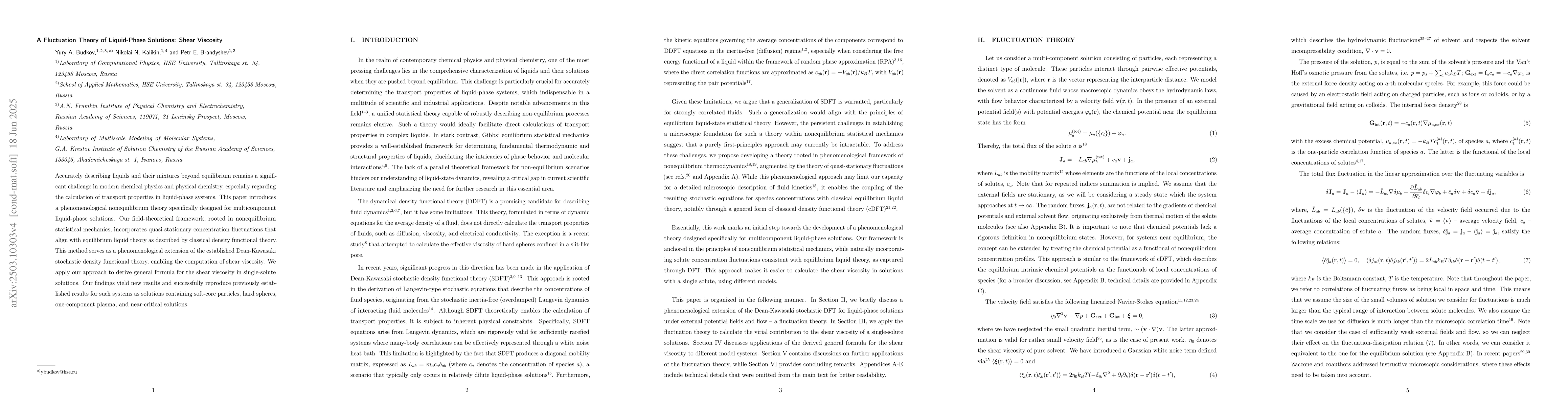 Thumbnail for A Fluctuation Theory of Transport Properties in Liquid-Phase Solutions