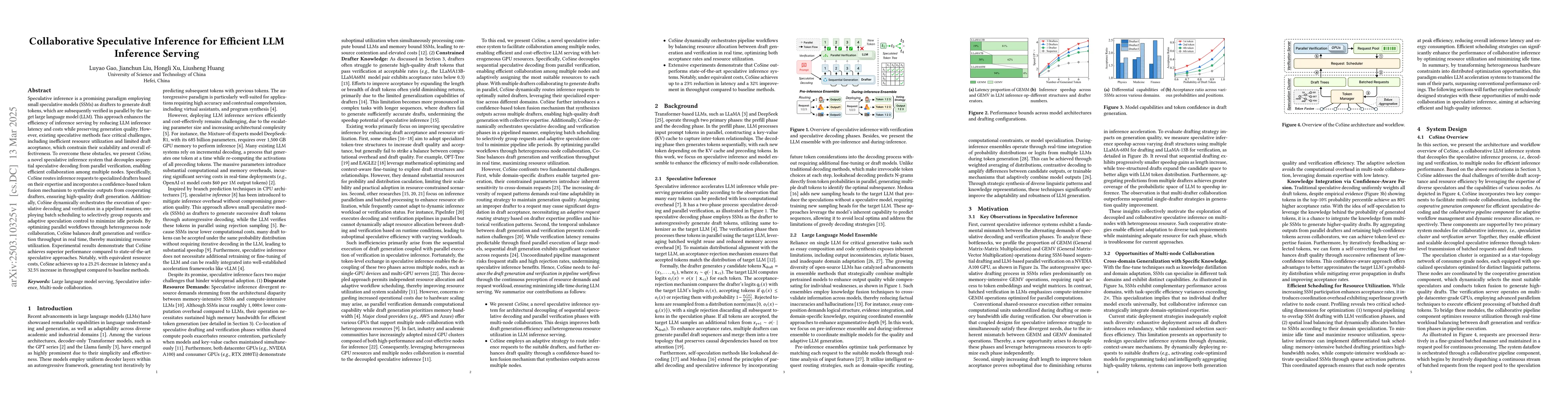 Thumbnail for Collaborative Speculative Inference for Efficient LLM Inference Serving