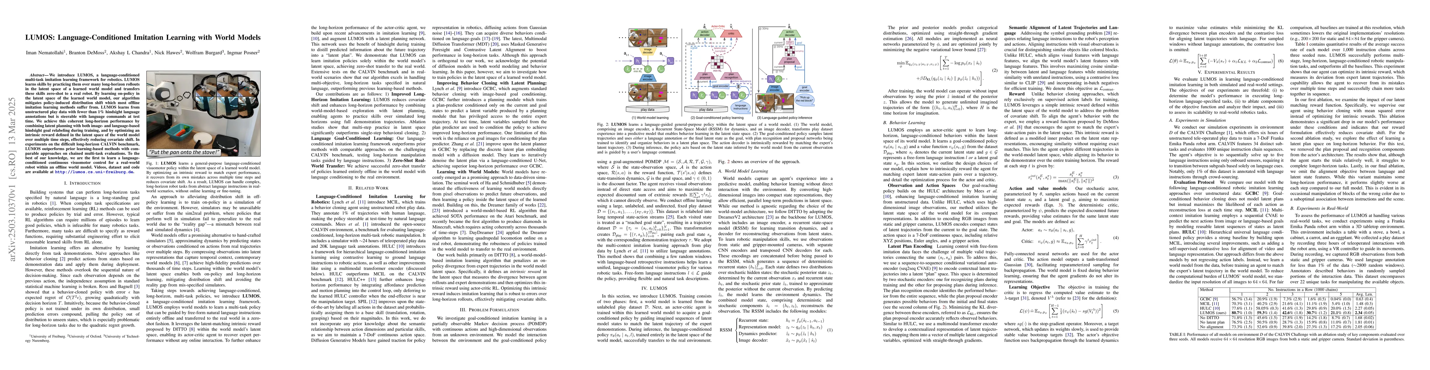 Thumbnail for LUMOS: Language-Conditioned Imitation Learning with World Models