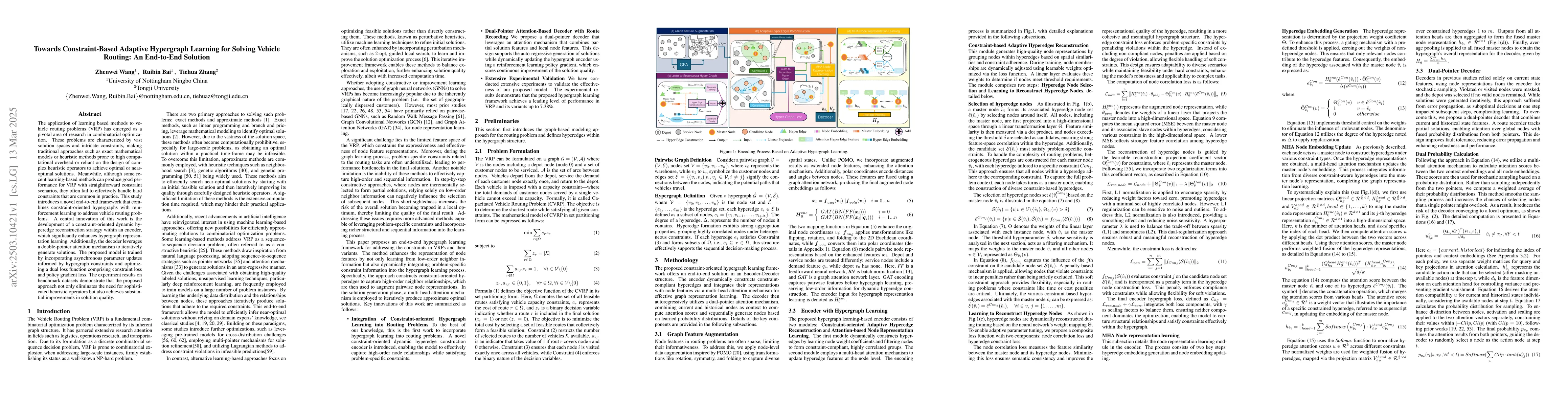 Thumbnail for Towards Constraint-Based Adaptive Hypergraph Learning for Solving
  Vehicle Routing: An End-to-End Solution