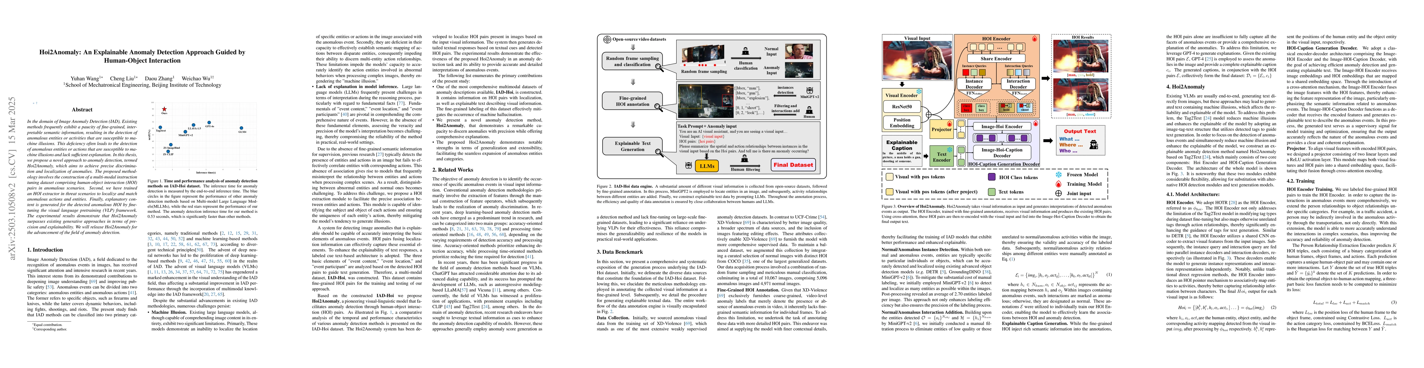 Thumbnail for Hoi2Anomaly: An Explainable Anomaly Detection Approach Guided by
  Human-Object Interaction