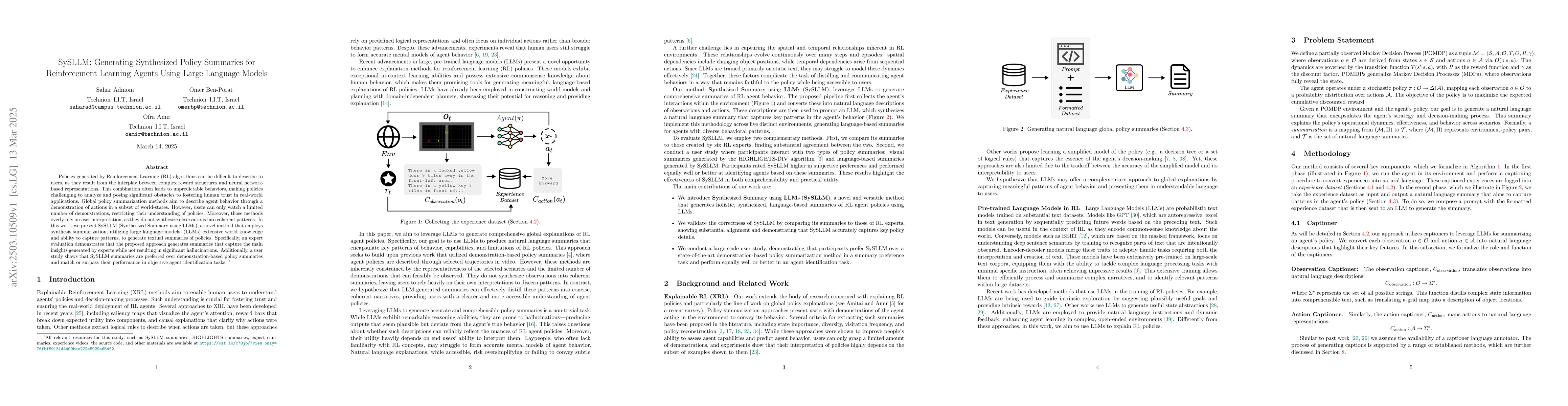 Thumbnail for SySLLM: Generating Synthesized Policy Summaries for Reinforcement
  Learning Agents Using Large Language Models