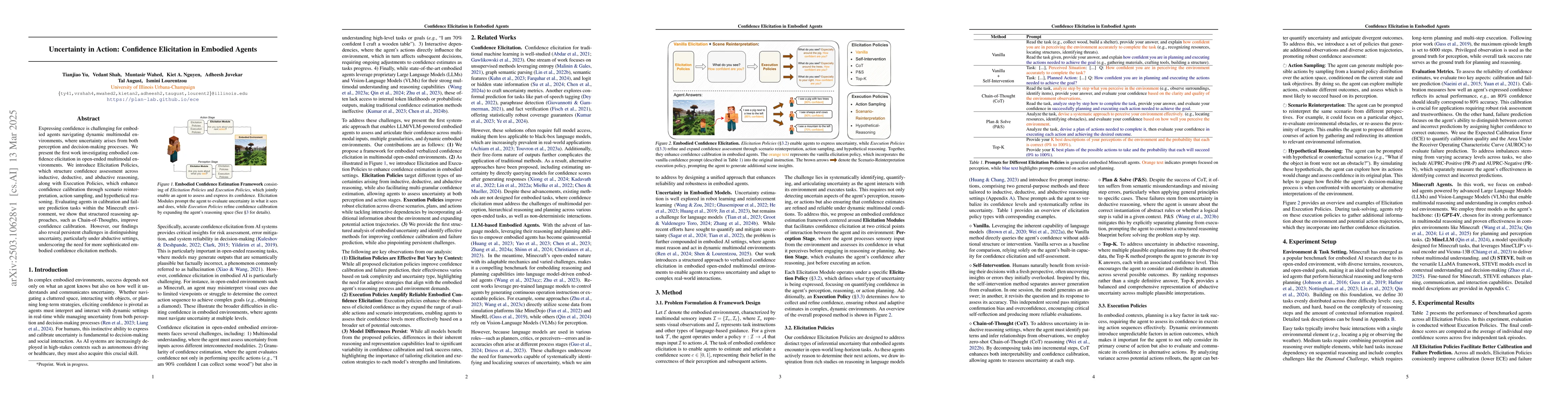 Thumbnail for Uncertainty in Action: Confidence Elicitation in Embodied Agents