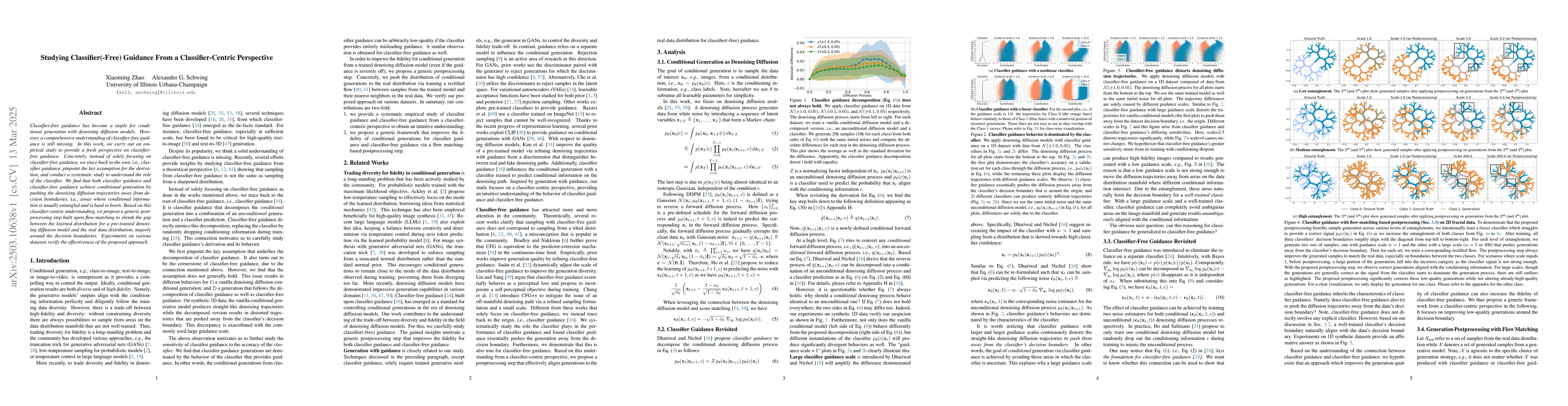 Thumbnail for Studying Classifier(-Free) Guidance From a Classifier-Centric
  Perspective