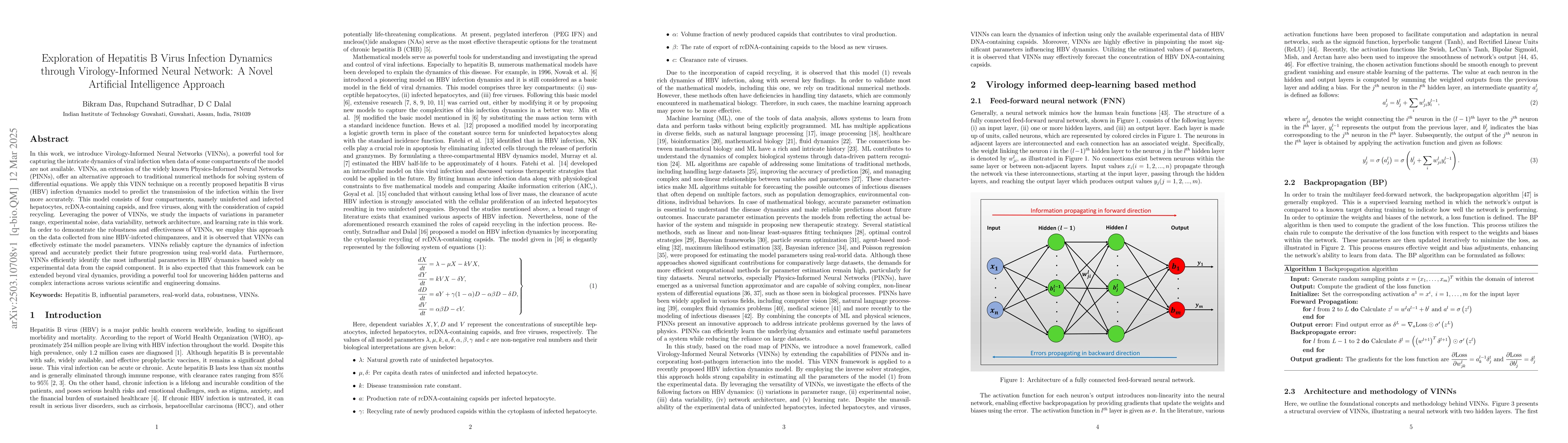 Thumbnail for Exploration of Hepatitis B Virus Infection Dynamics through
  Virology-Informed Neural Network: A Novel Artificial Intelligence Approach