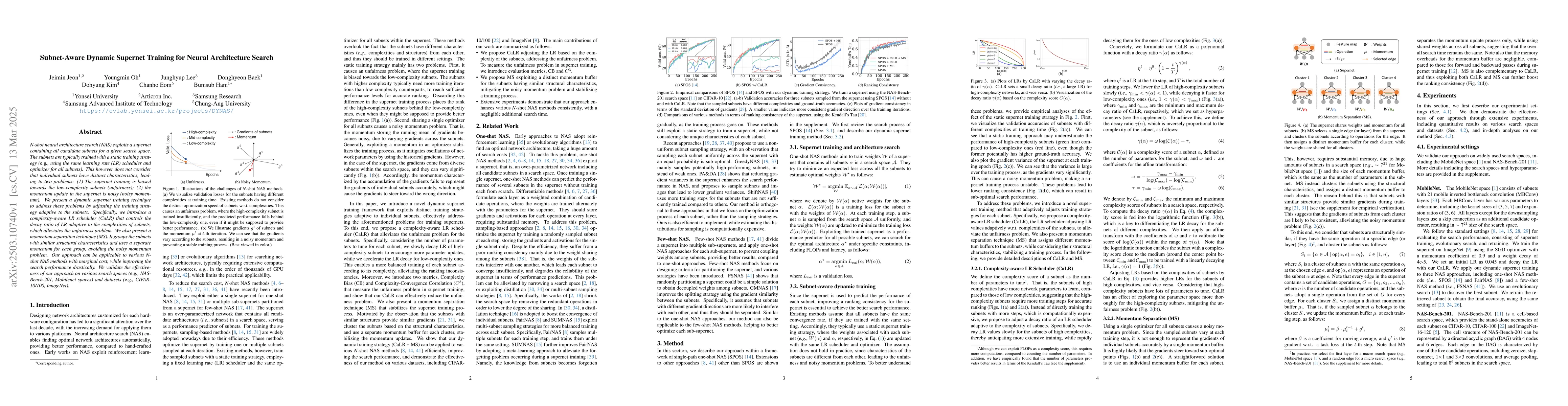 Thumbnail for Subnet-Aware Dynamic Supernet Training for Neural Architecture Search