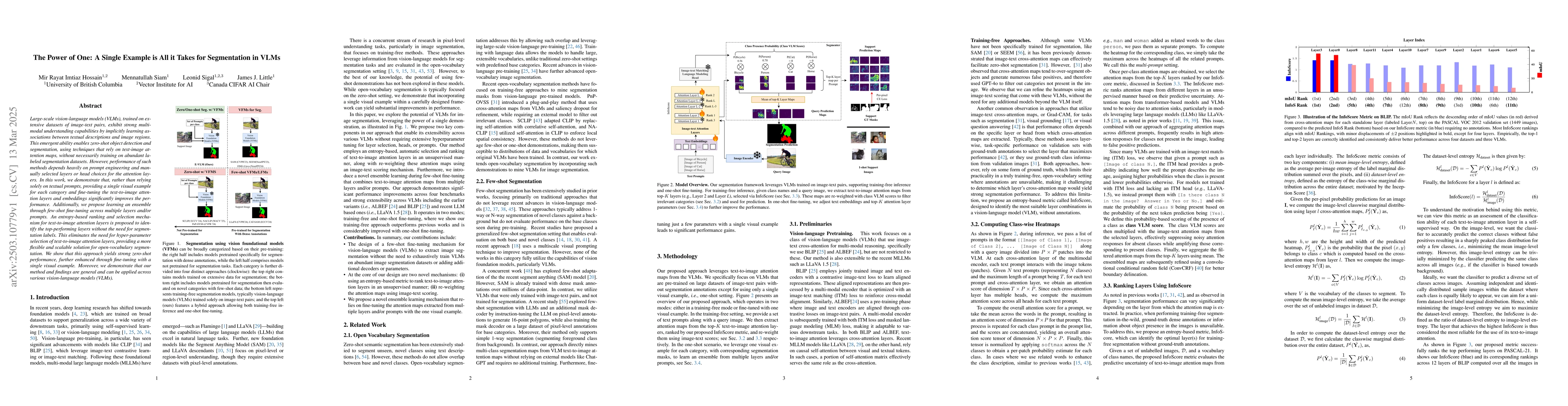 Thumbnail for The Power of One: A Single Example is All it Takes for Segmentation in
  VLMs