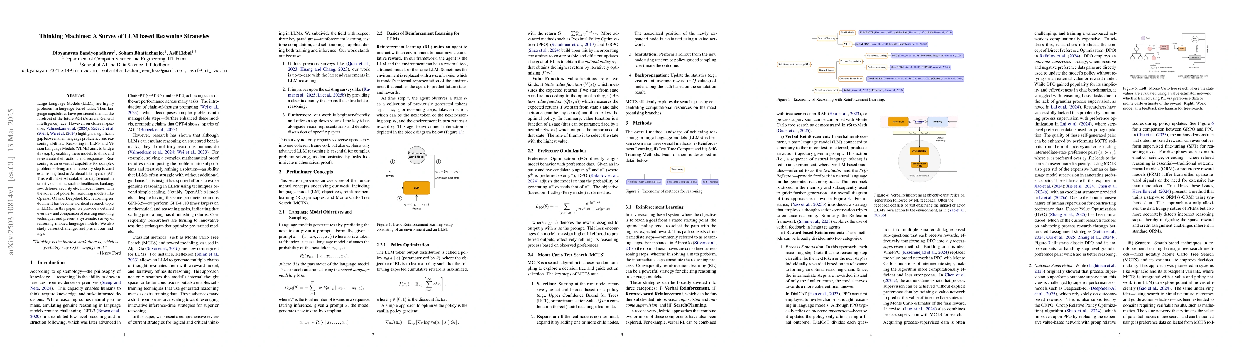 Thumbnail for Thinking Machines: A Survey of LLM based Reasoning Strategies