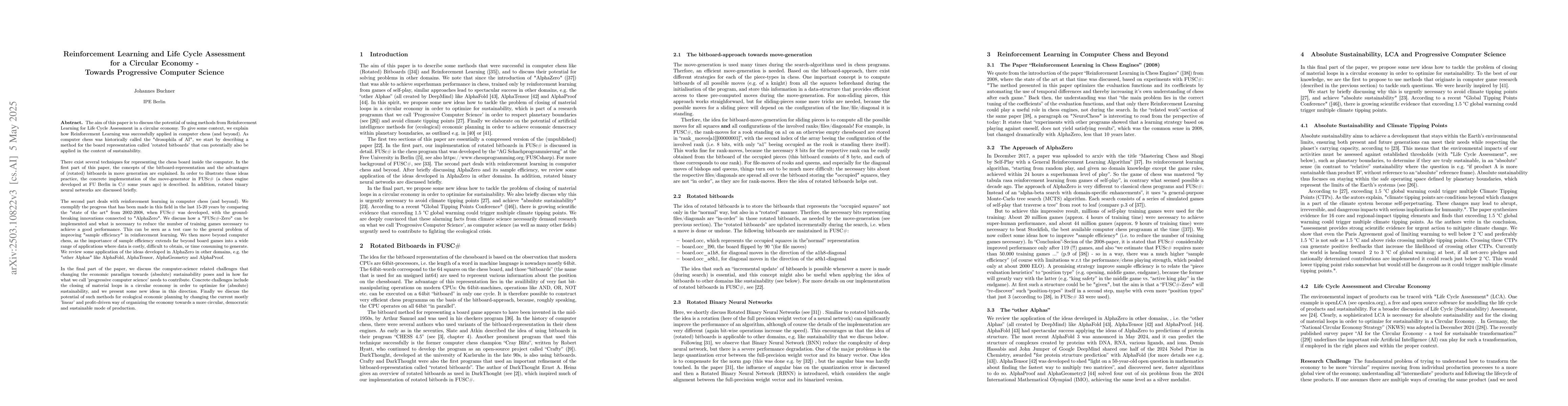 Thumbnail for Rotated Bitboards in FUSc# and Reinforcement Learning in Computer Chess
  and Beyond