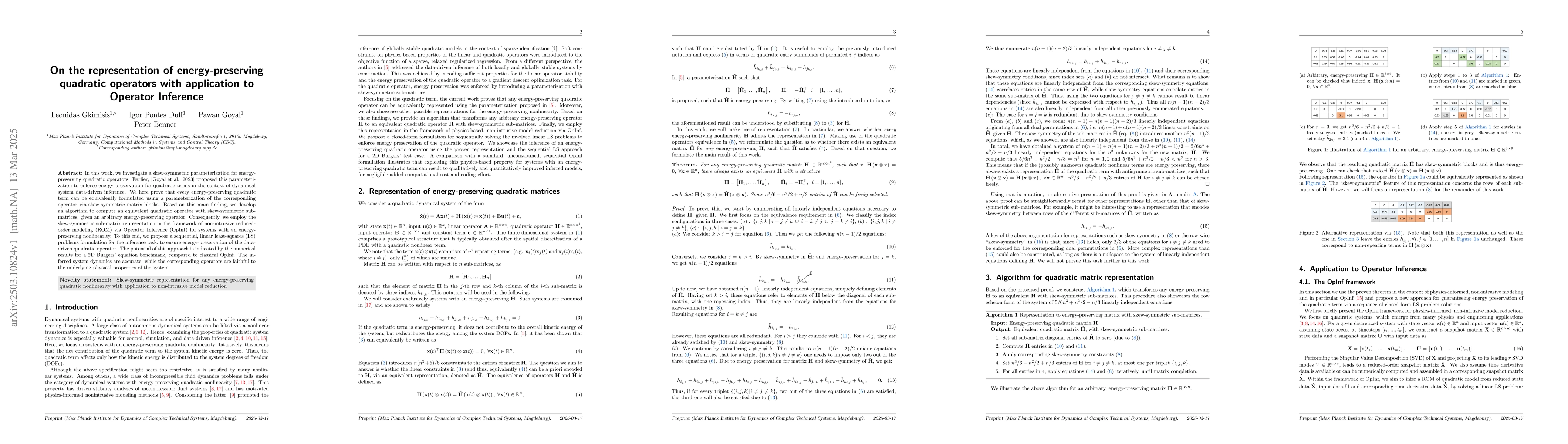 Thumbnail for On the representation of energy-preserving quadratic operators with
  application to Operator Inference