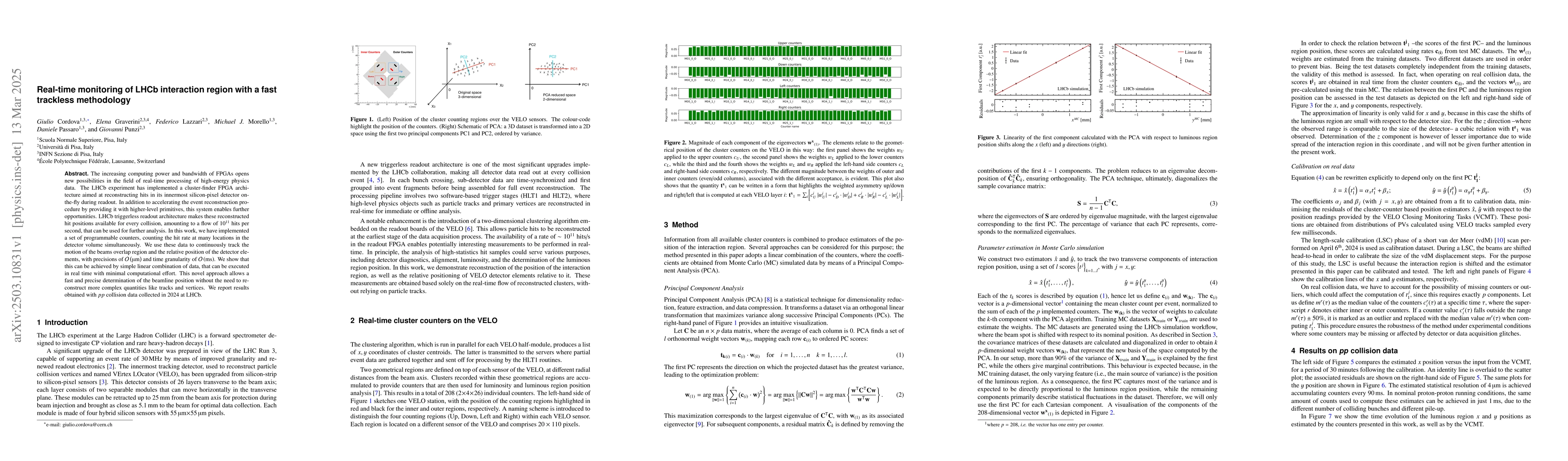 Thumbnail for Real-time monitoring of LHCb interaction region with a fast trackless
  methodology
