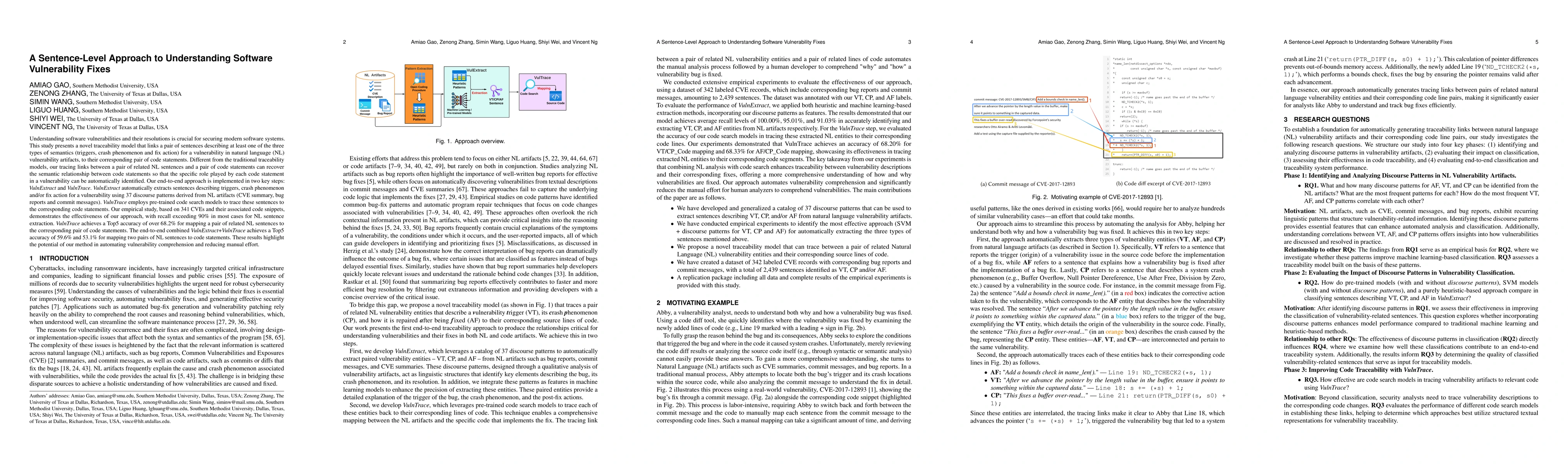 Thumbnail for A Sentence-Level Approach to Understanding Software Vulnerability Fixes