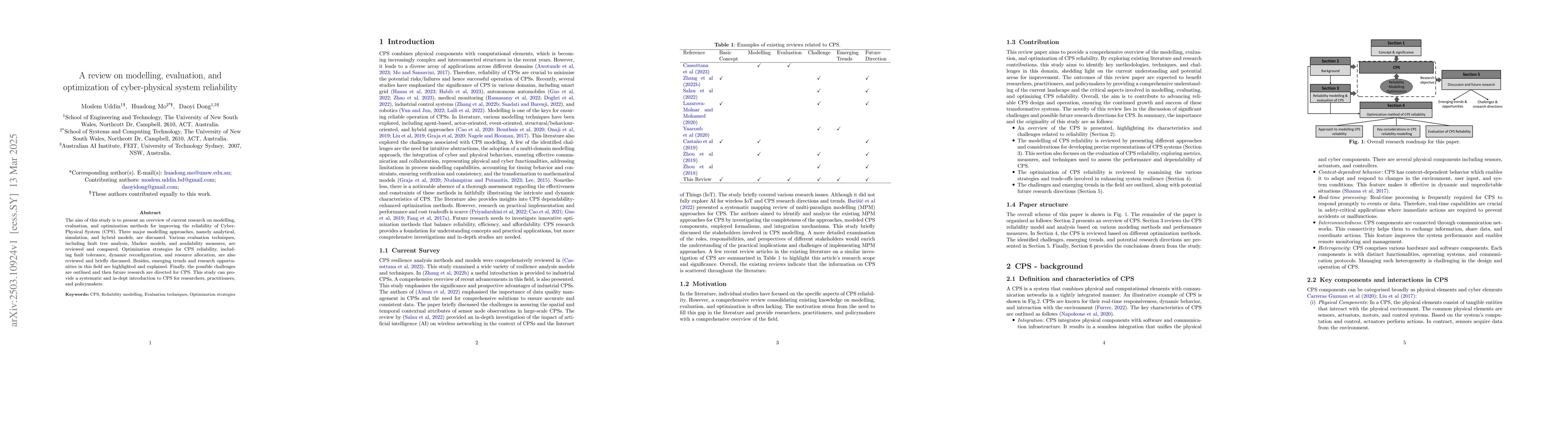 Thumbnail for A review on modelling, evaluation, and optimization of cyber-physical
  system reliability