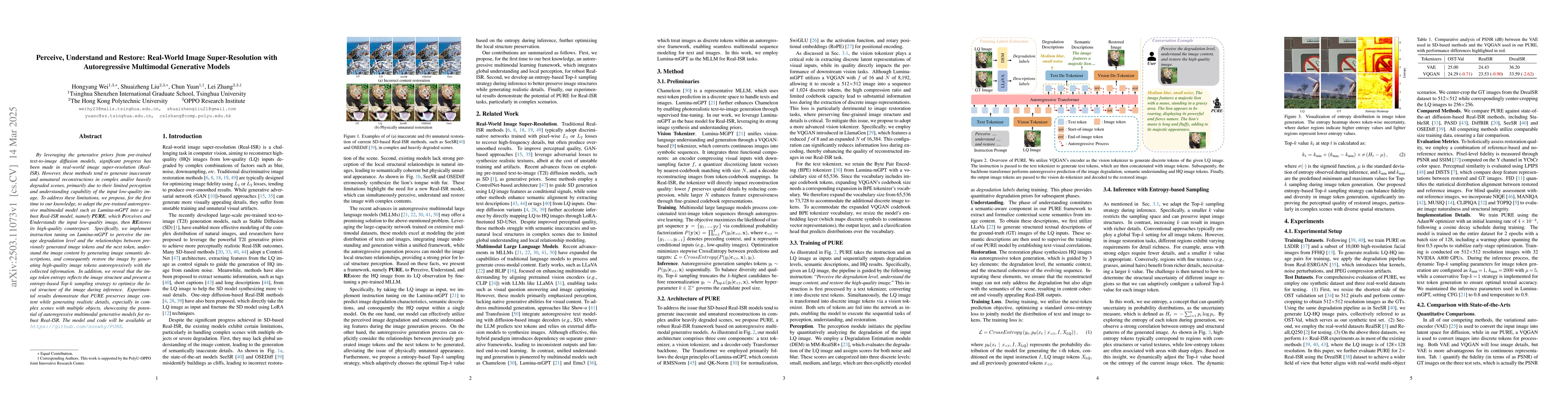 Thumbnail for Perceive, Understand and Restore: Real-World Image Super-Resolution with
  Autoregressive Multimodal Generative Models