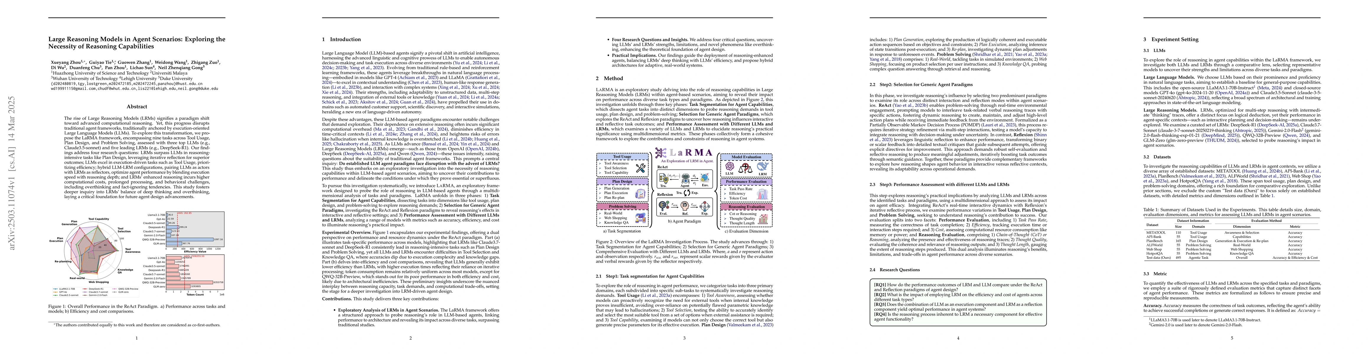 Thumbnail for Large Reasoning Models in Agent Scenarios: Exploring the Necessity of
  Reasoning Capabilities