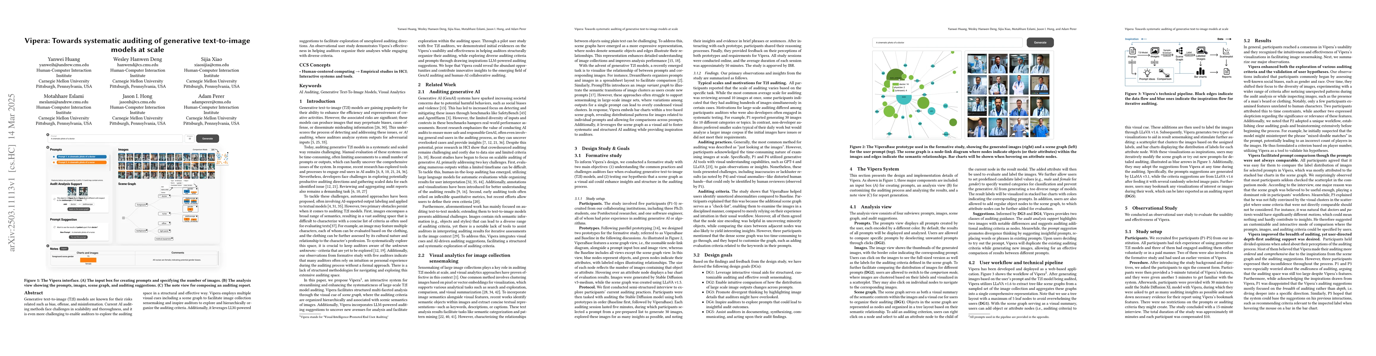 Thumbnail for Vipera: Towards systematic auditing of generative text-to-image models
  at scale