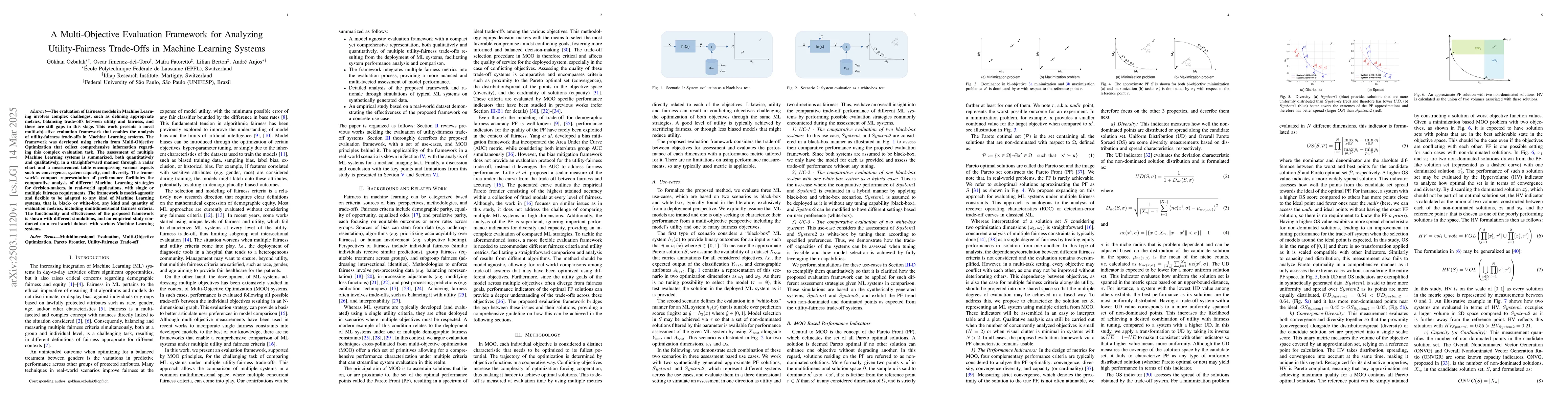 Thumbnail for A Multi-Objective Evaluation Framework for Analyzing Utility-Fairness
  Trade-Offs in Machine Learning Systems
