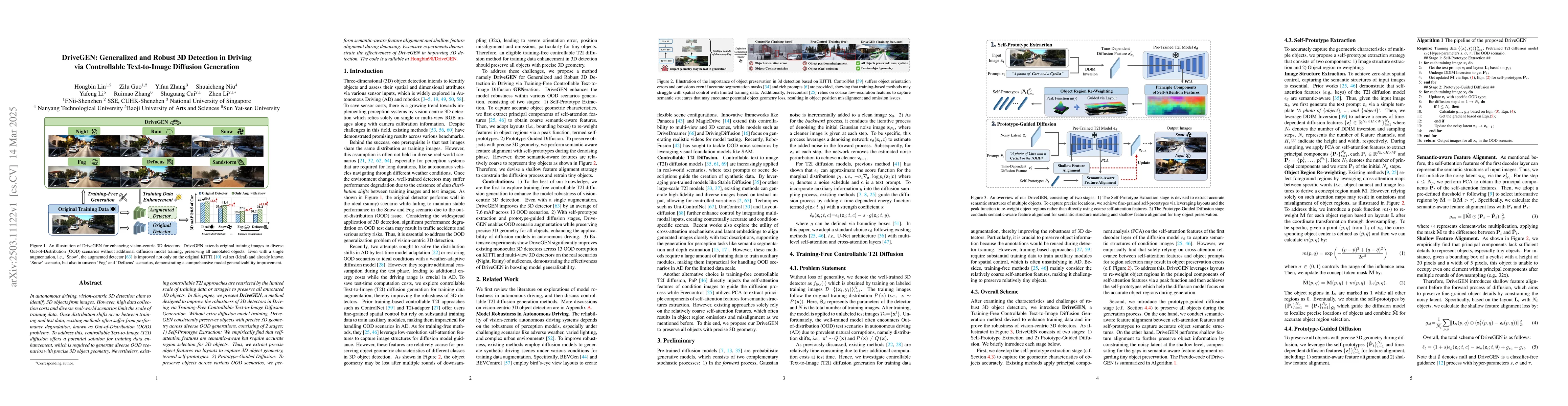 Thumbnail for DriveGEN: Generalized and Robust 3D Detection in Driving via
  Controllable Text-to-Image Diffusion Generation