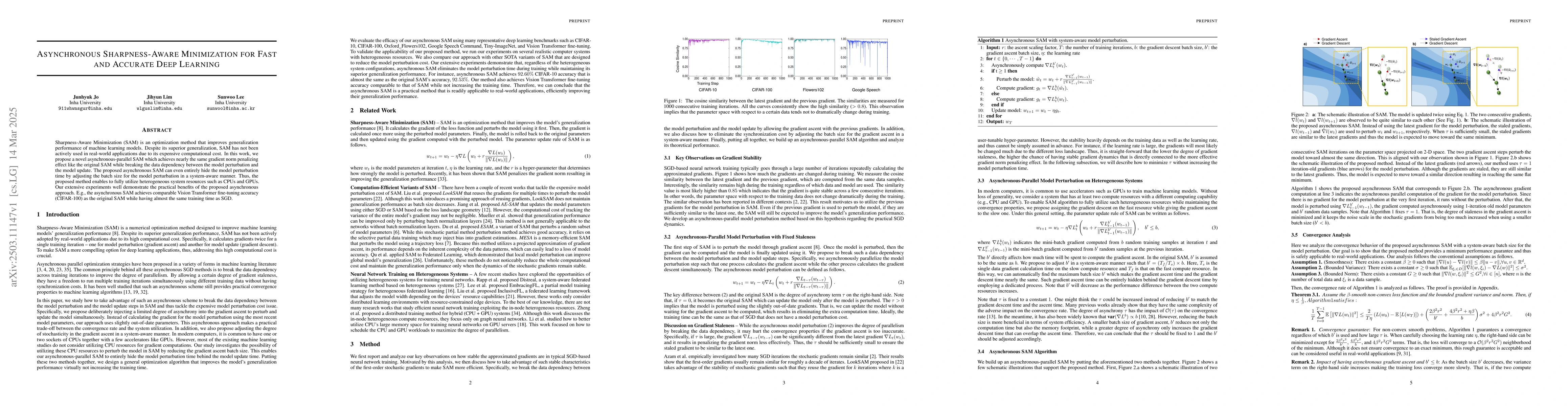 Thumbnail for Asynchronous Sharpness-Aware Minimization For Fast and Accurate Deep
  Learning