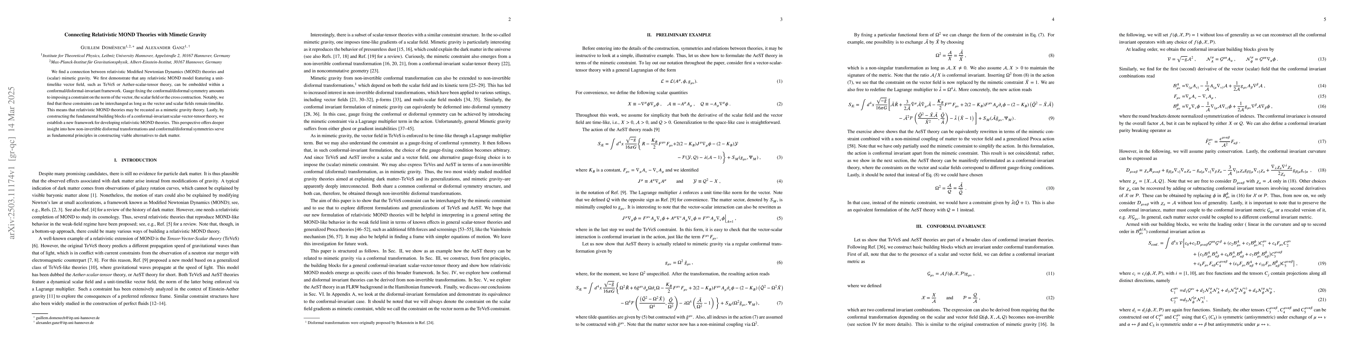 Thumbnail for Connecting Relativistic MOND Theories with Mimetic Gravity