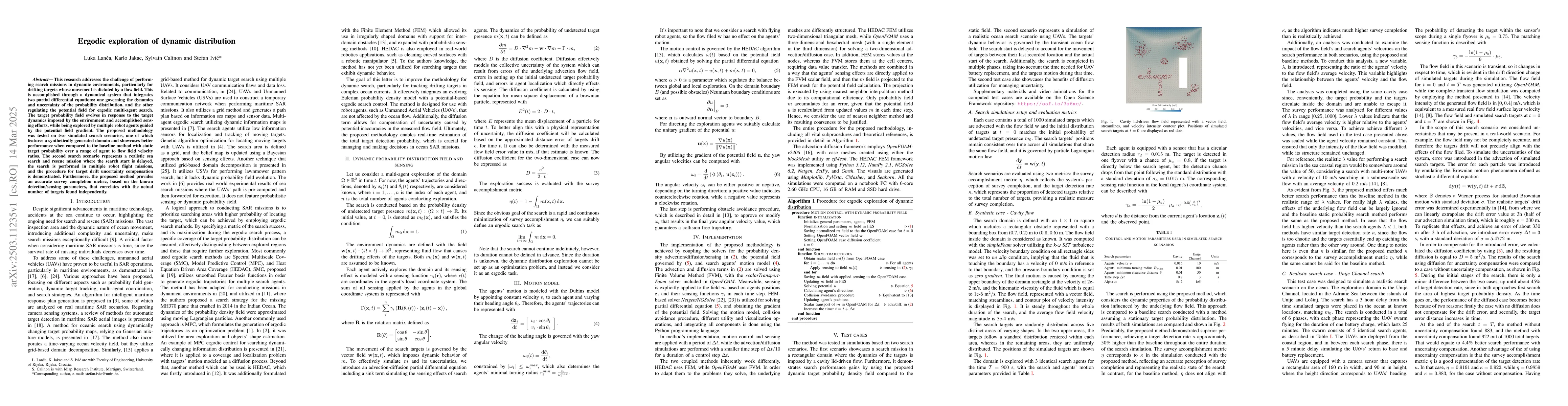Thumbnail for Ergodic exploration of dynamic distribution