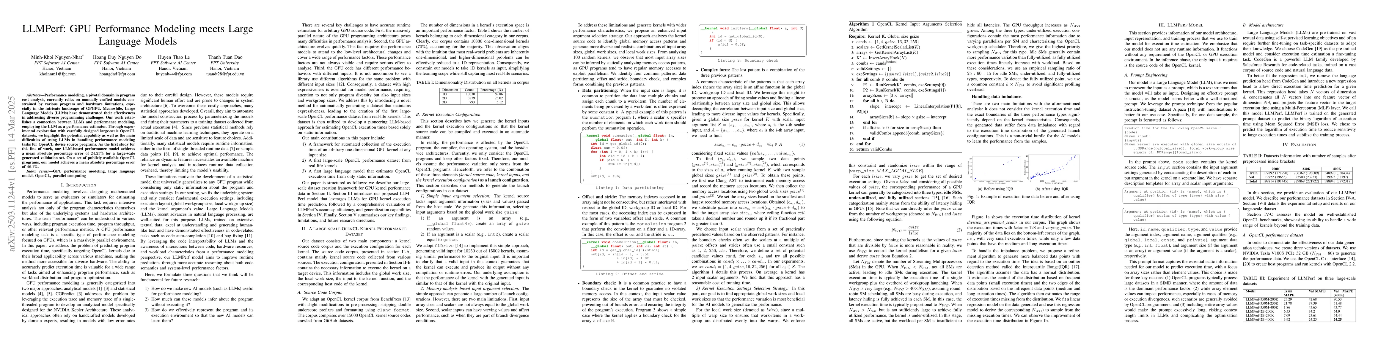 Thumbnail for LLMPerf: GPU Performance Modeling meets Large Language Models