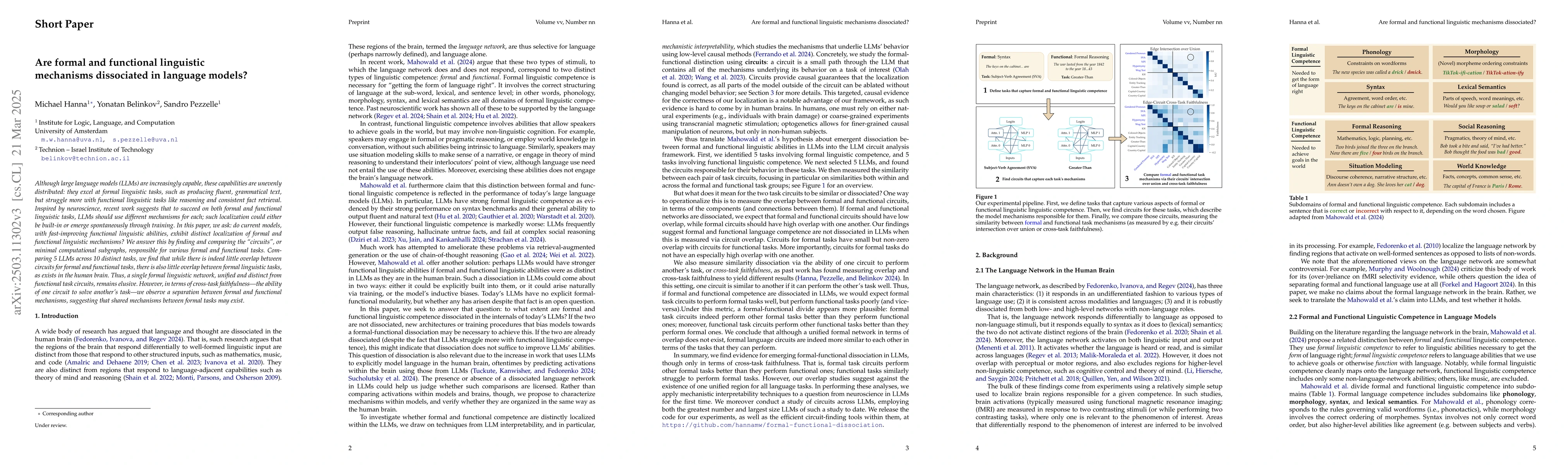 Thumbnail for Are formal and functional linguistic mechanisms dissociated in language
  models?