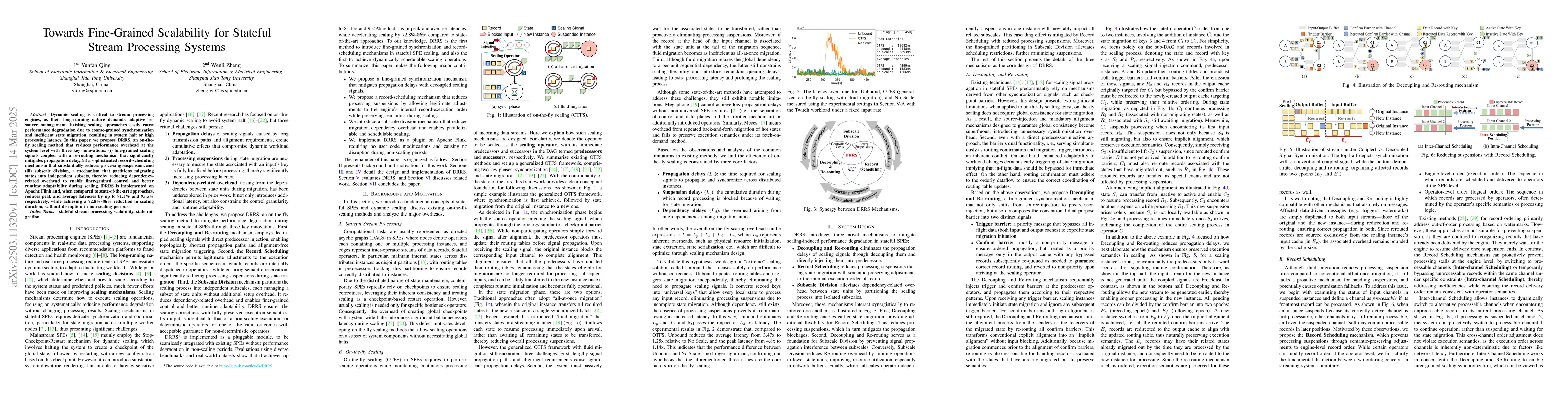 Thumbnail for Towards Fine-Grained Scalability for Stateful Stream Processing Systems