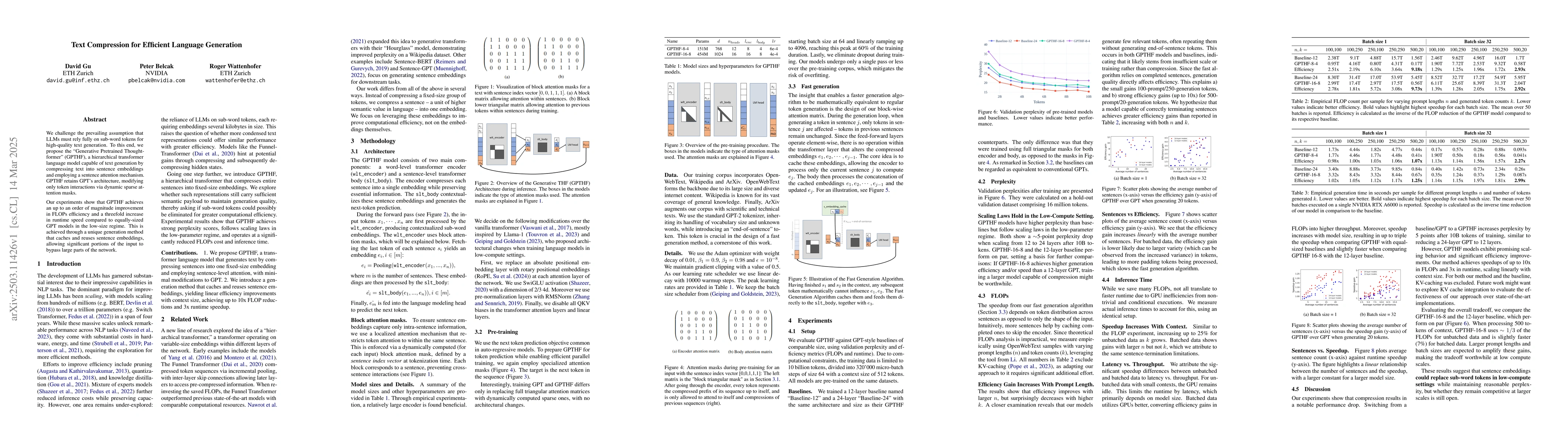 Thumbnail for Text Compression for Efficient Language Generation