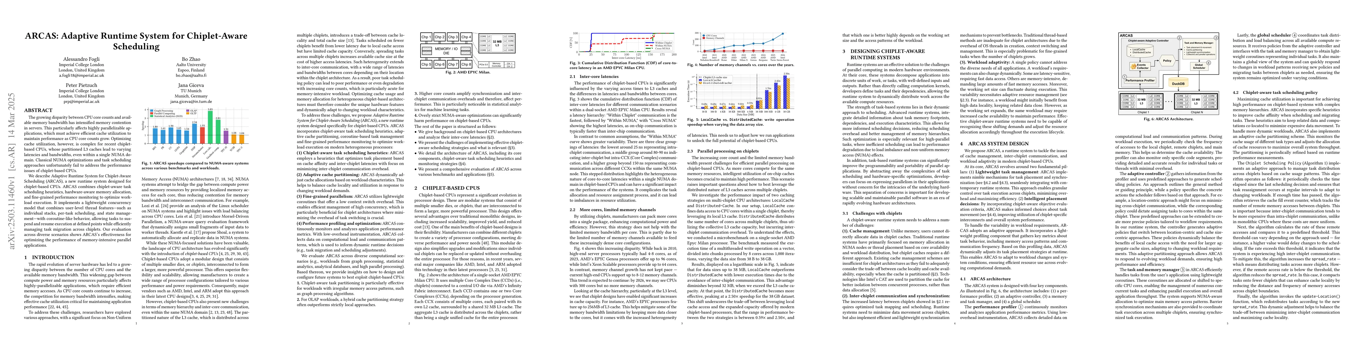 Thumbnail for ARCAS: Adaptive Runtime System for Chiplet-Aware Scheduling