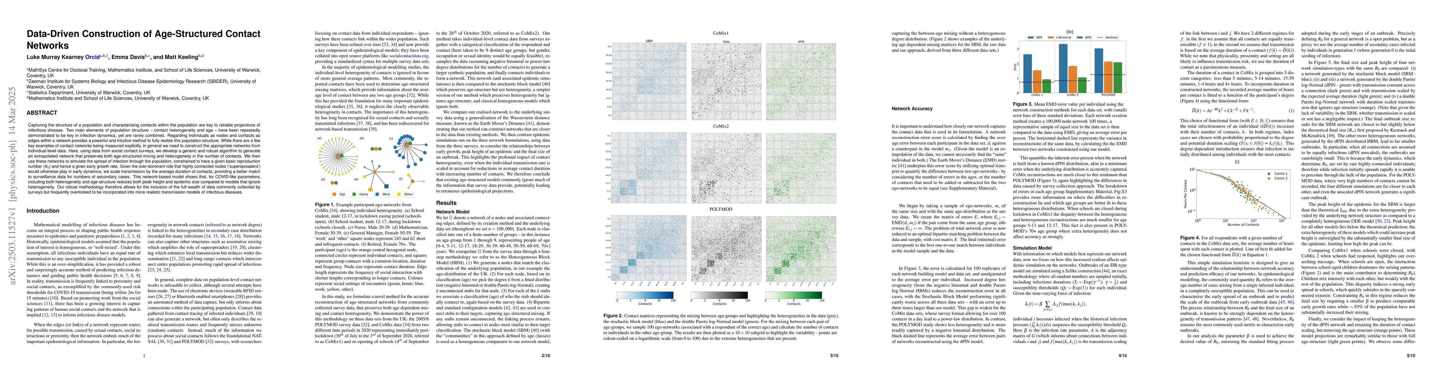 Thumbnail for Data-Driven Construction of Age-Structured Contact Networks