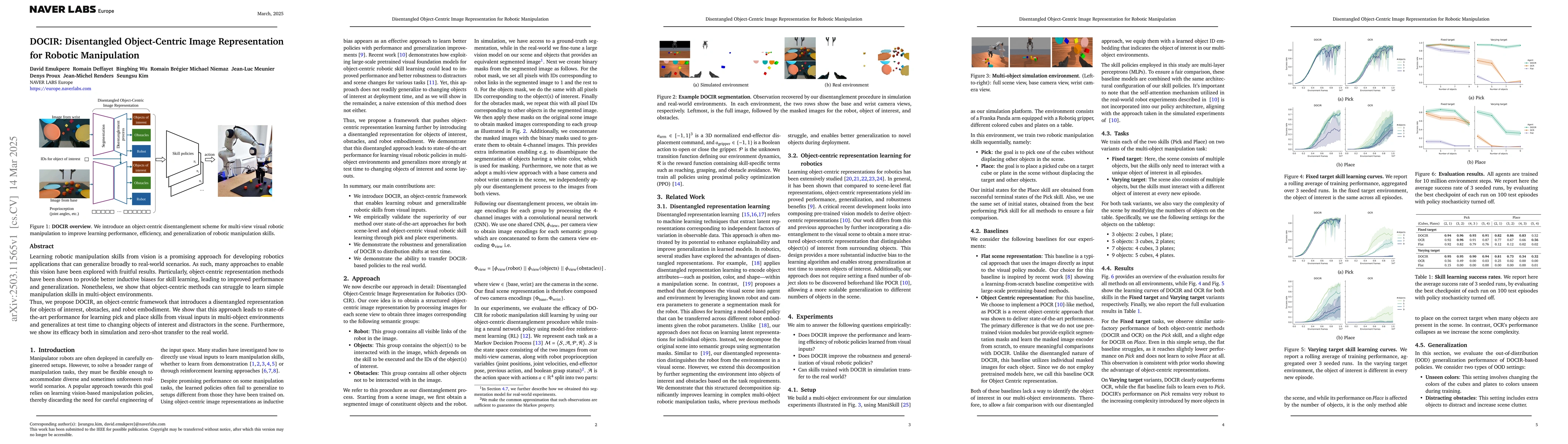 Thumbnail for Disentangled Object-Centric Image Representation for Robotic
  Manipulation