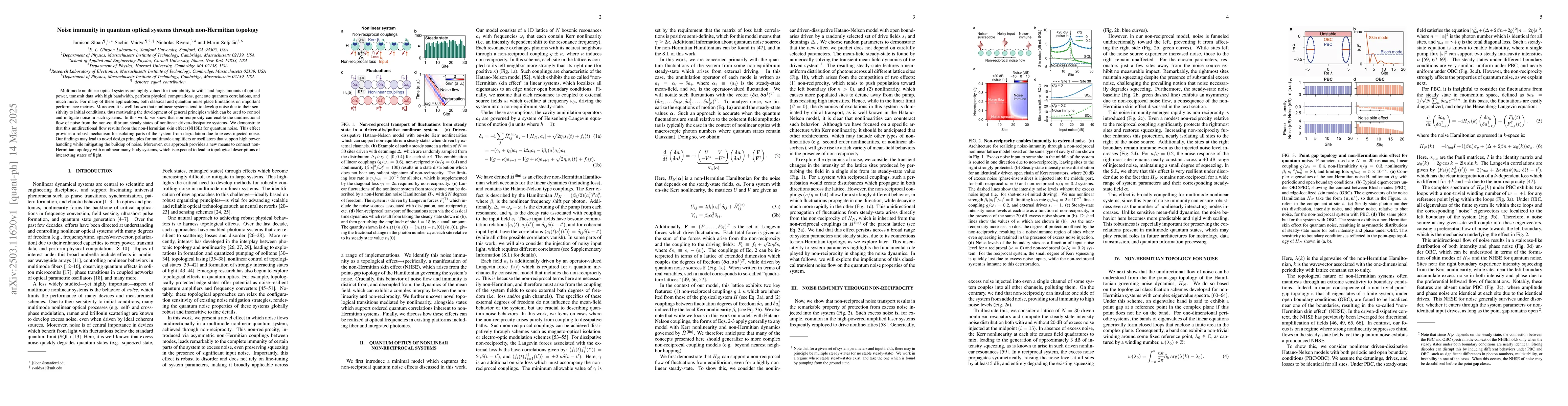 Thumbnail for Noise immunity in quantum optical systems through non-Hermitian topology
