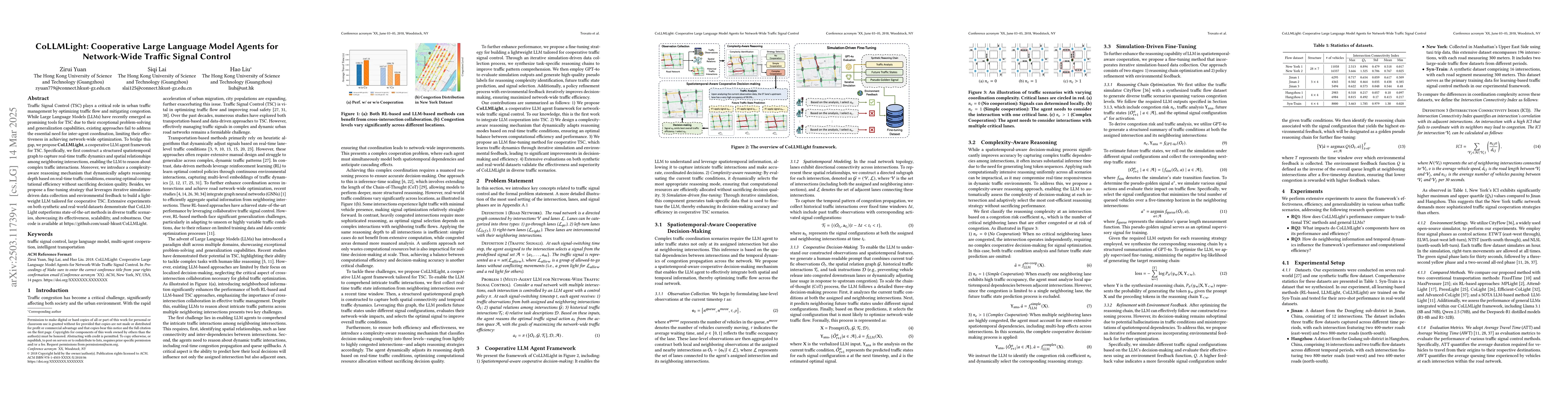 Thumbnail for CoLLMLight: Cooperative Large Language Model Agents for Network-Wide
  Traffic Signal Control