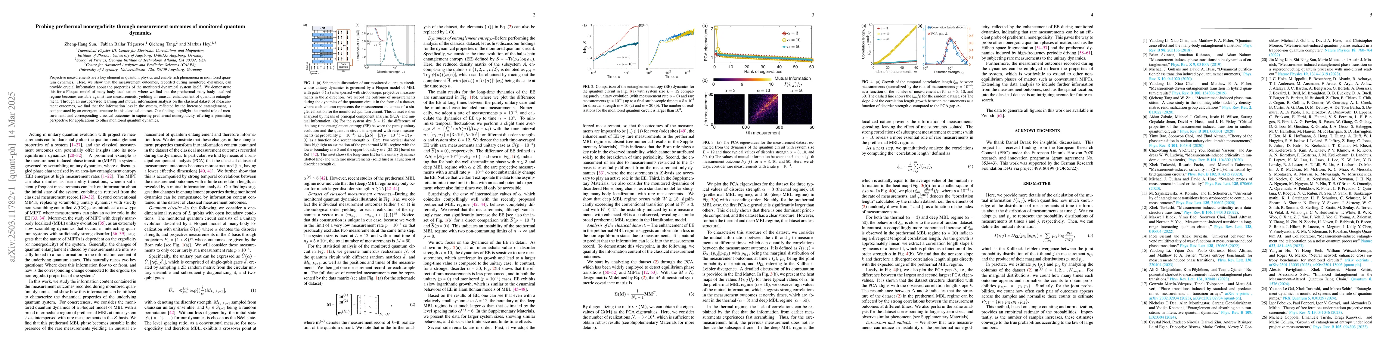 Thumbnail for Probing prethermal nonergodicity through measurement outcomes of
  monitored quantum dynamics