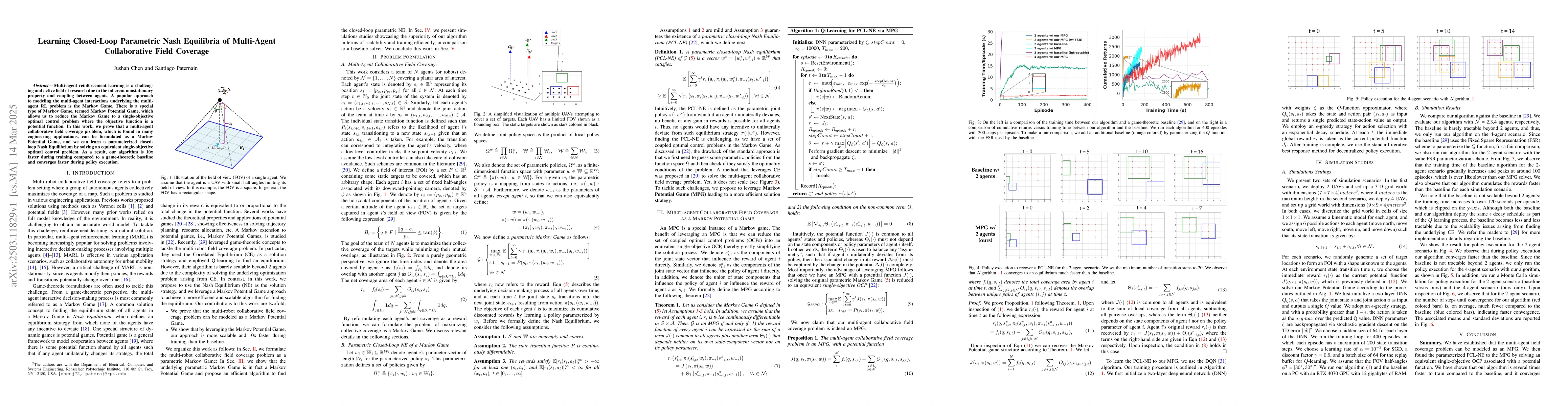 Thumbnail for Learning Closed-Loop Parametric Nash Equilibria of Multi-Agent
  Collaborative Field Coverage