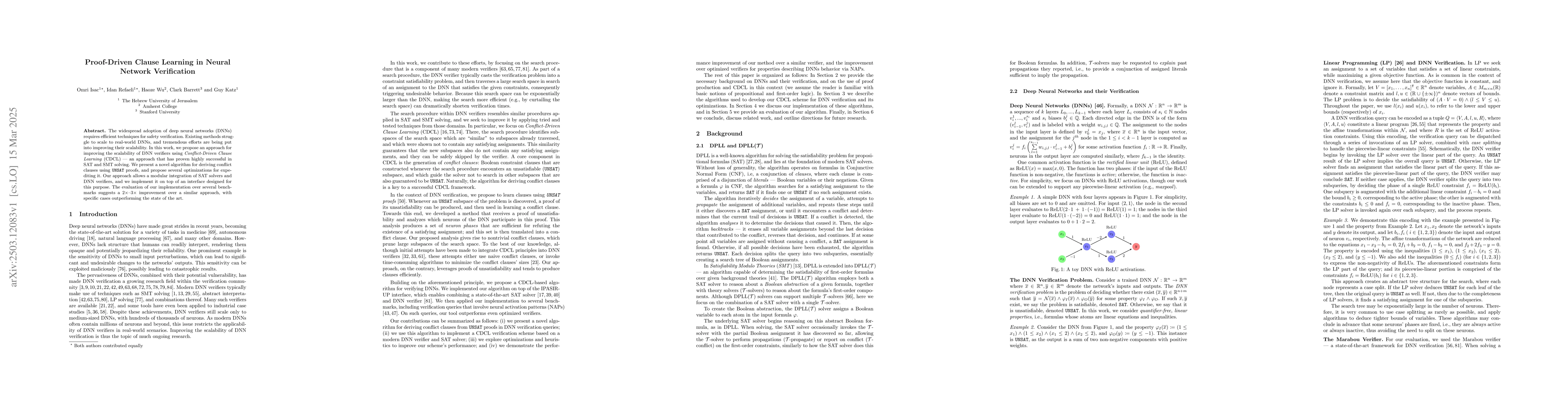 Thumbnail for Proof-Driven Clause Learning in Neural Network Verification