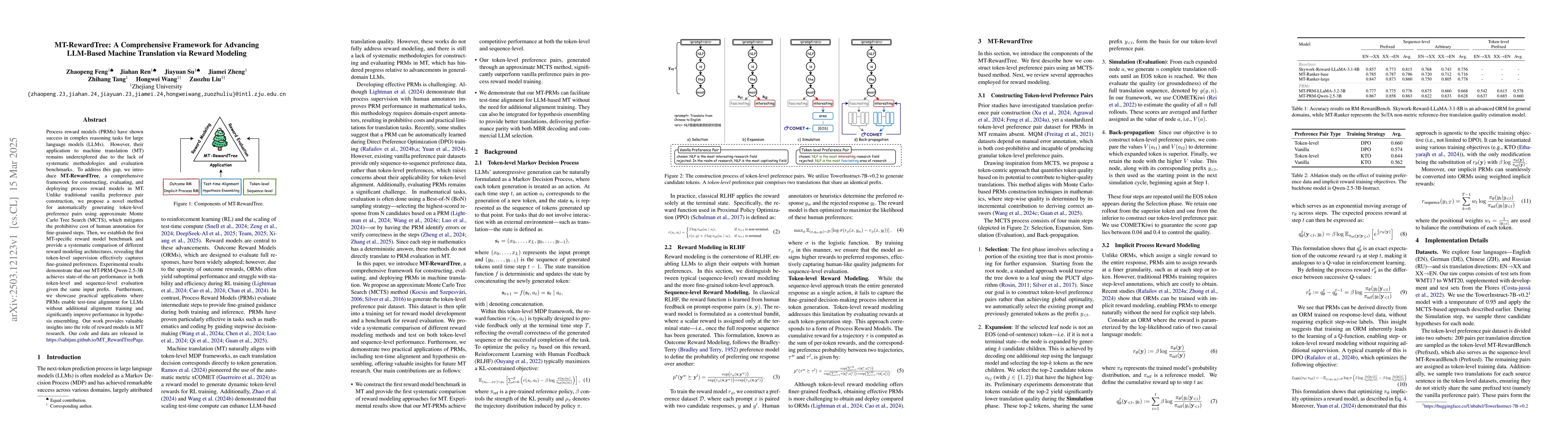 Thumbnail for MT-RewardTree: A Comprehensive Framework for Advancing LLM-Based Machine
  Translation via Reward Modeling