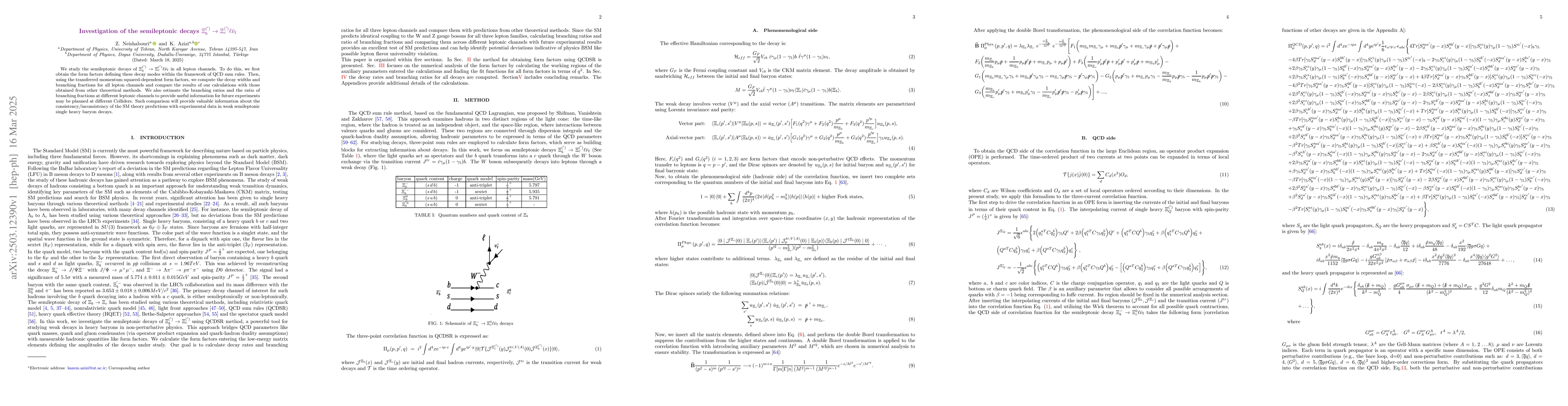 Thumbnail for Investigation of the semileptonic decays $Ξ^{(')}_{b}\rightarrow
  Ξ^{(')}_{c}{\ell}\barν_{\ell}$