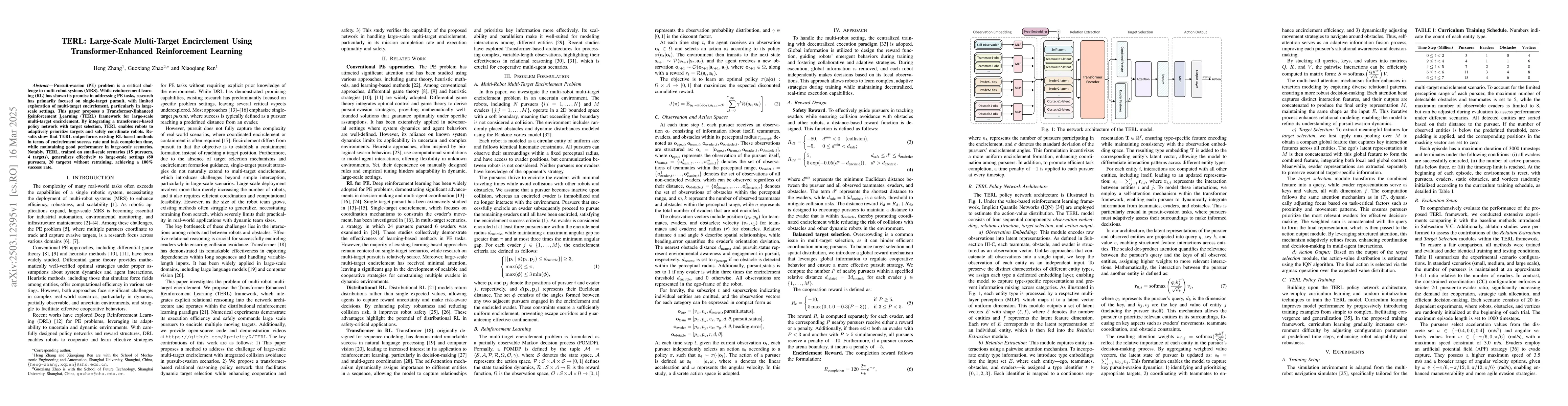 Thumbnail for TERL: Large-Scale Multi-Target Encirclement Using Transformer-Enhanced
  Reinforcement Learning