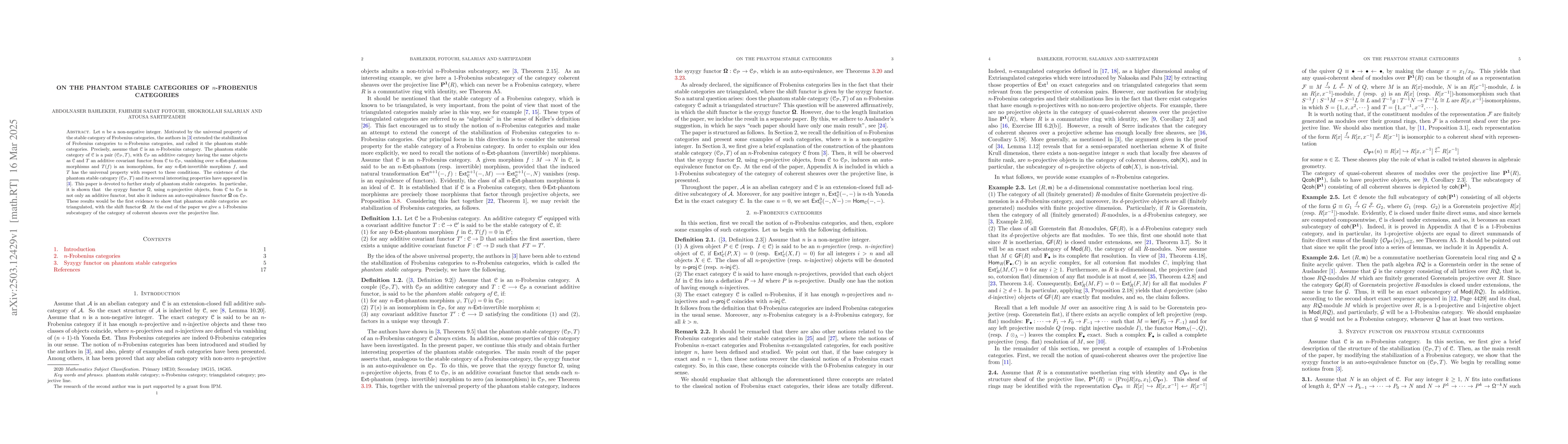 Thumbnail for On the phantom stable categories of $n$-Frobenius categories