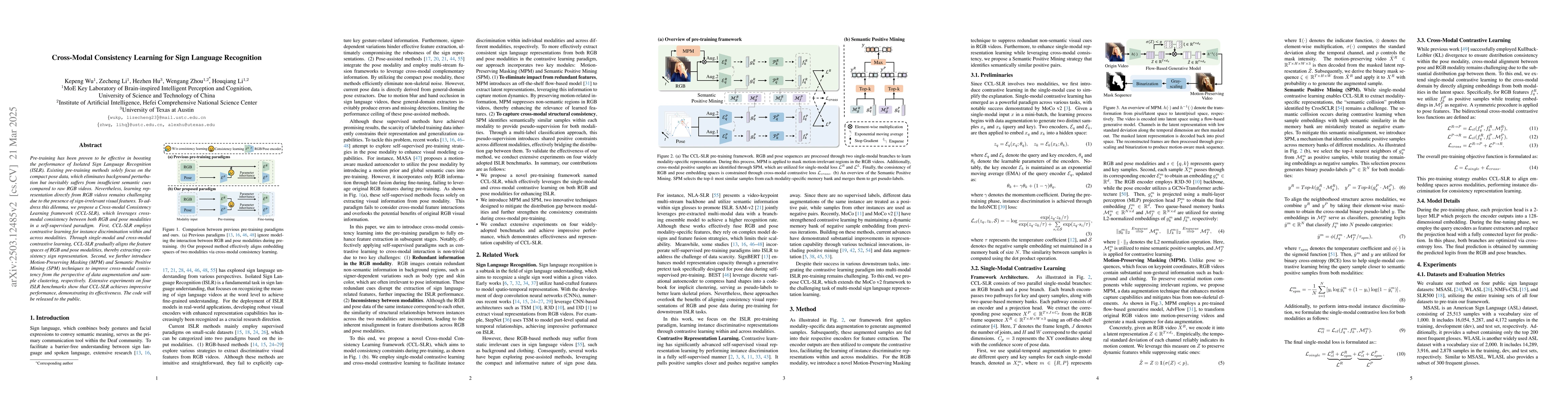 Thumbnail for Cross-Modal Consistency Learning for Sign Language Recognition