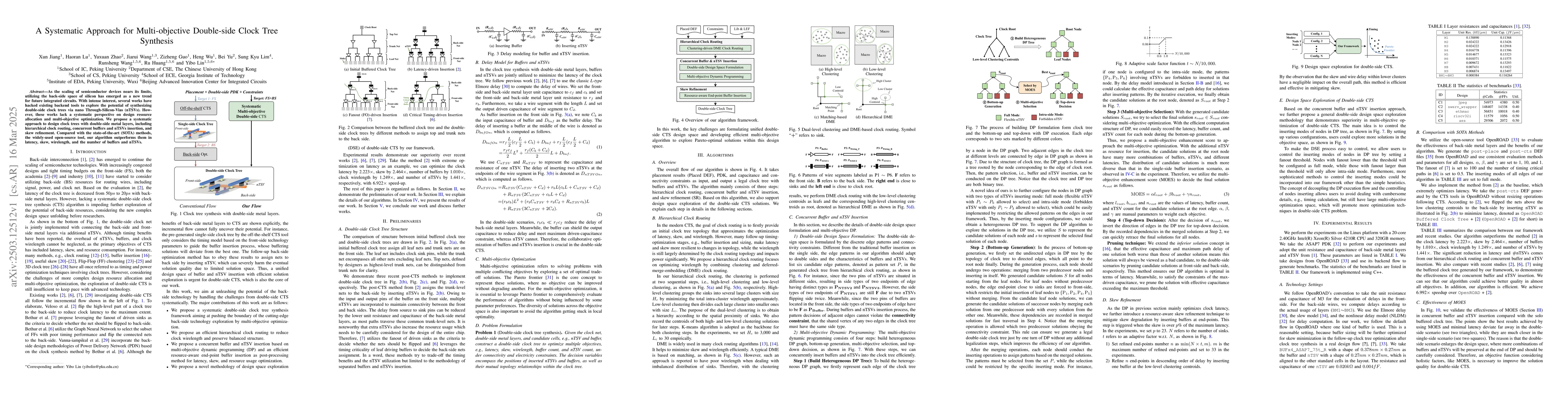 Thumbnail for A Systematic Approach for Multi-objective Double-side Clock Tree
  Synthesis